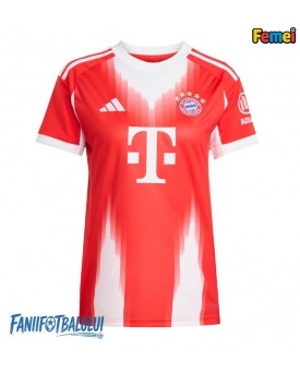 Bayern Munich Tricou Fotbal Replică 2025-26 Femei Acasa